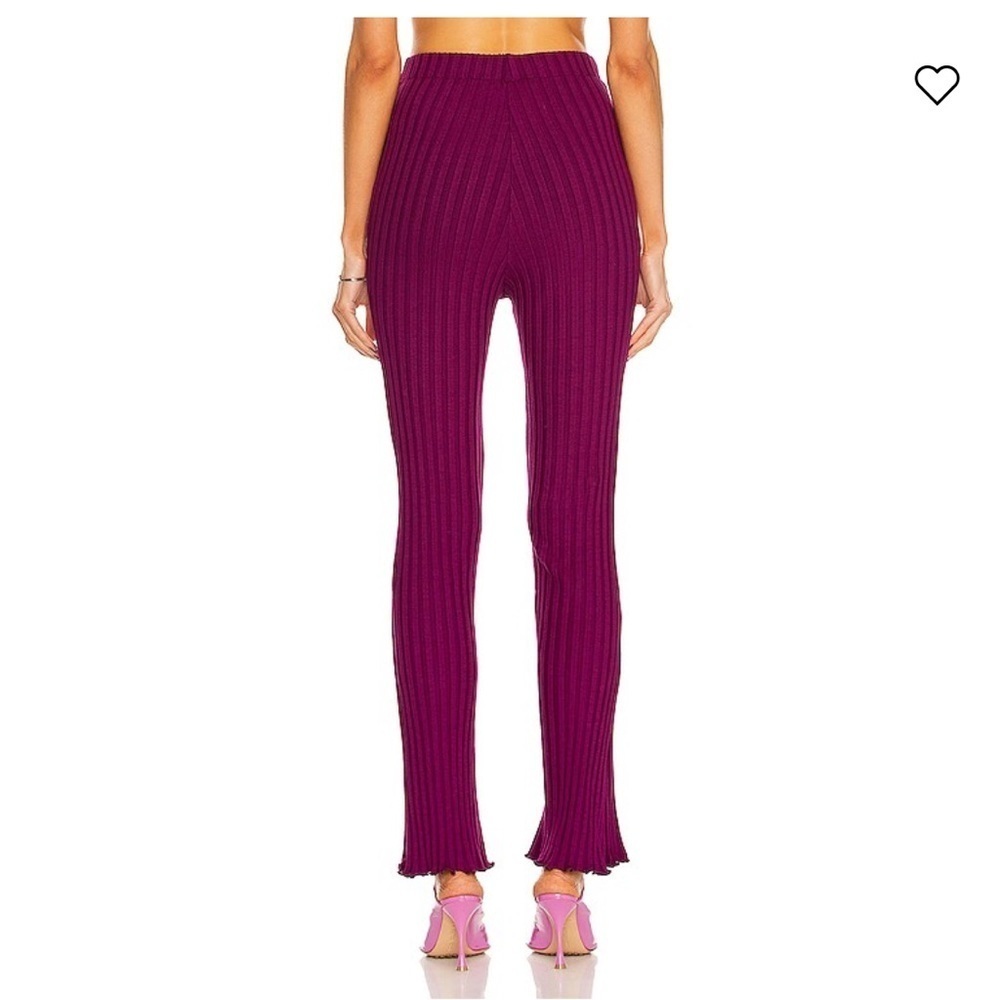 Simon Miller Cyrene rib pants plum new no tags
